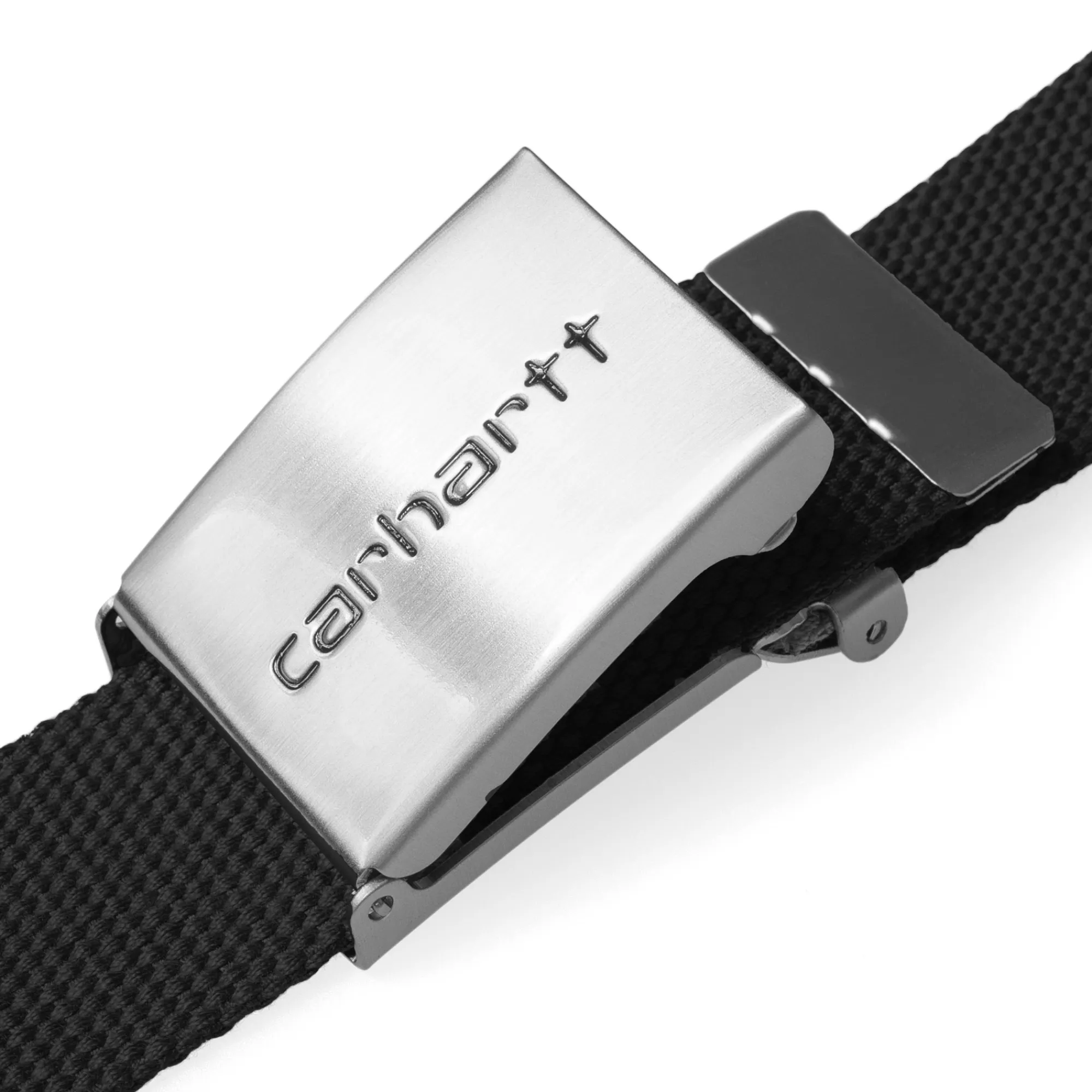 Carhartt WIP Belts>Clip Belt Chrome