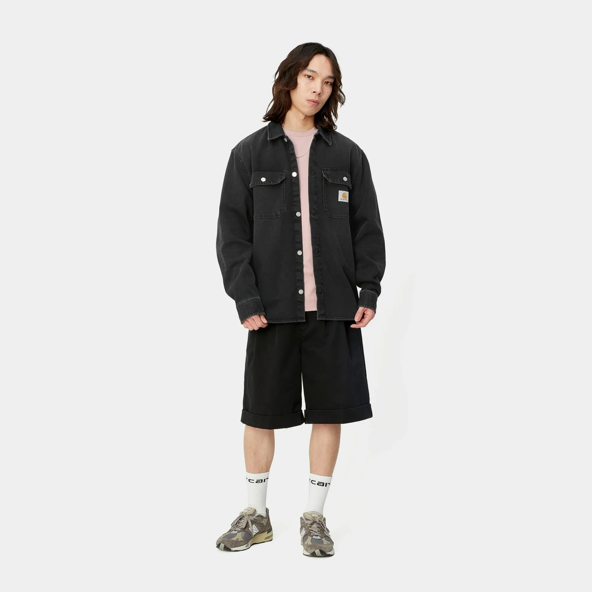 Carhartt WIP Denim>Harvey Shirt Jac
