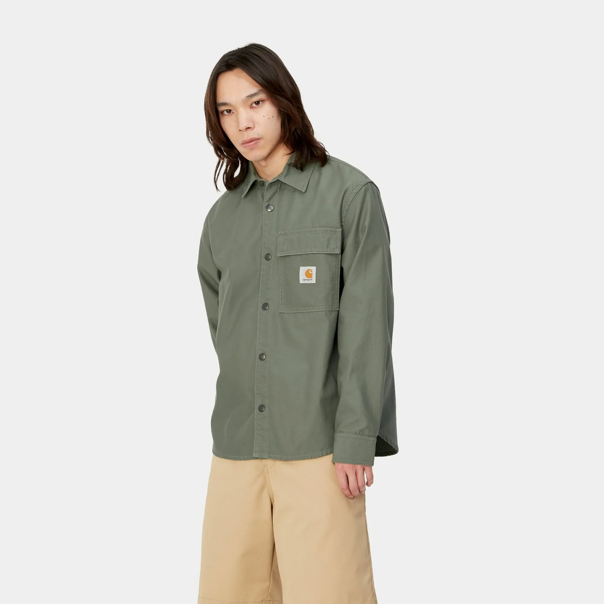 Carhartt WIP Shirts>Hayworth Shirt Jac
