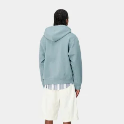 Carhartt WIP Sweats>Hooded American Script Jacket