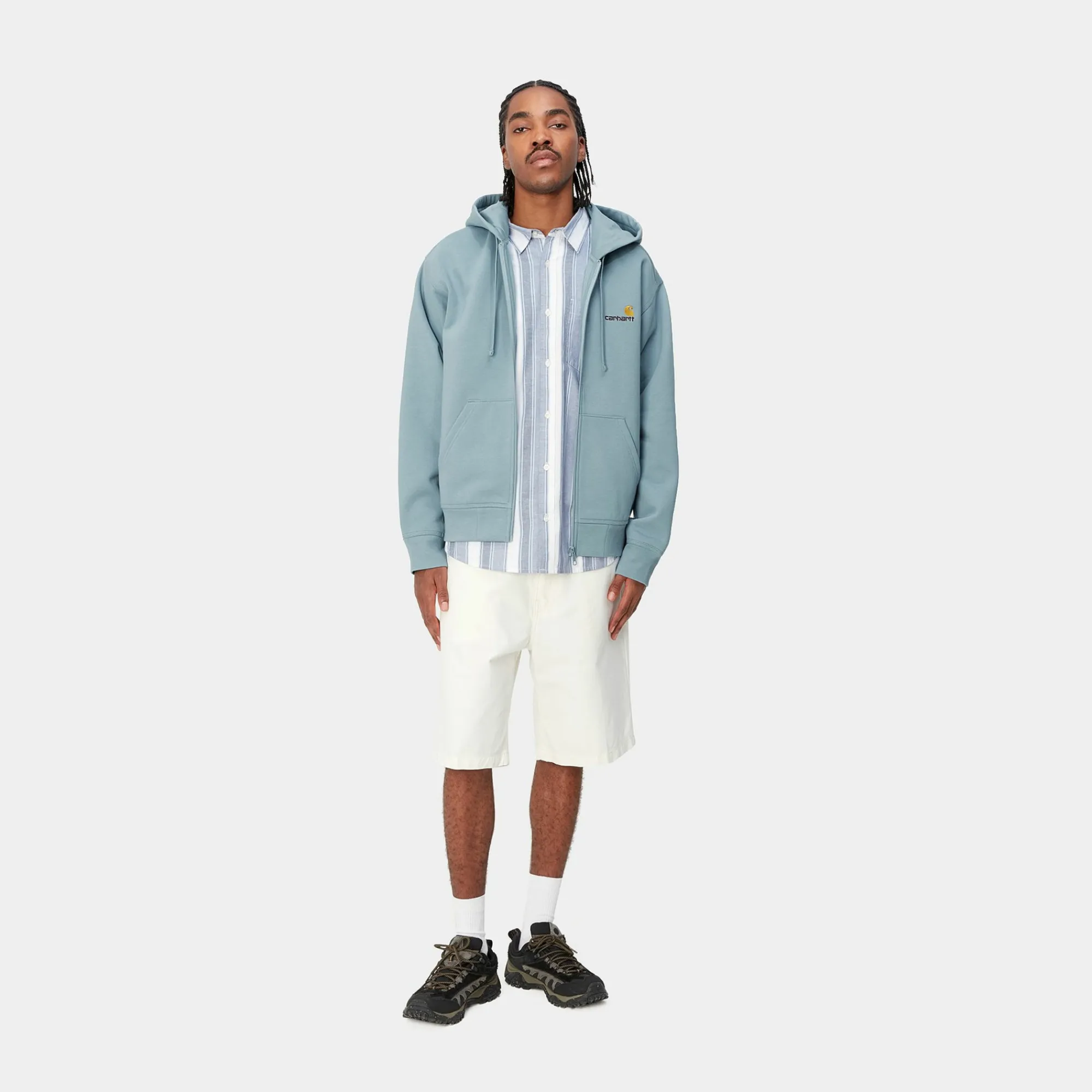 Carhartt WIP Sweats>Hooded American Script Jacket