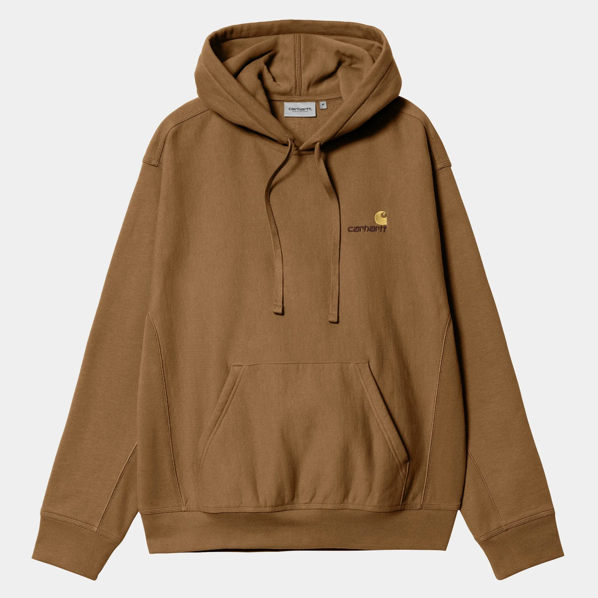 Carhartt WIP Core Products>Hooded American Script Sweatshirt