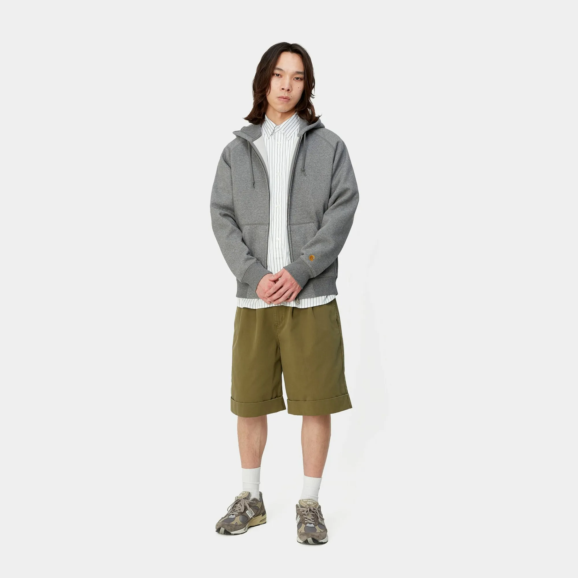 Carhartt WIP Sweats>Hooded Chase Jacket