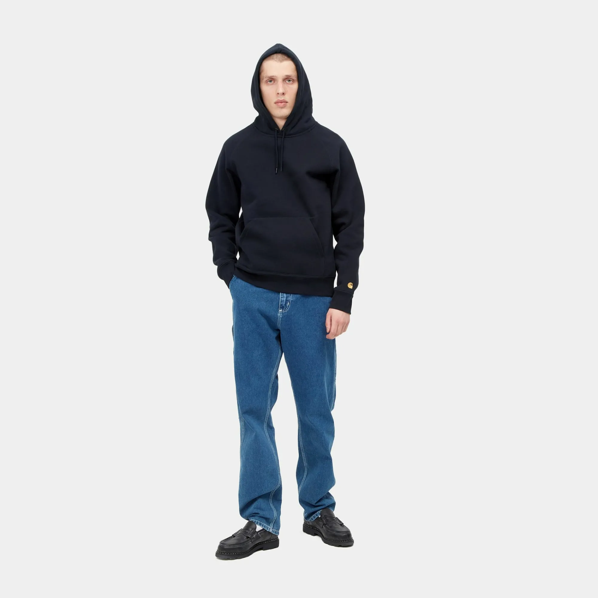 Carhartt WIP Core Products>Hooded Chase Sweatshirt