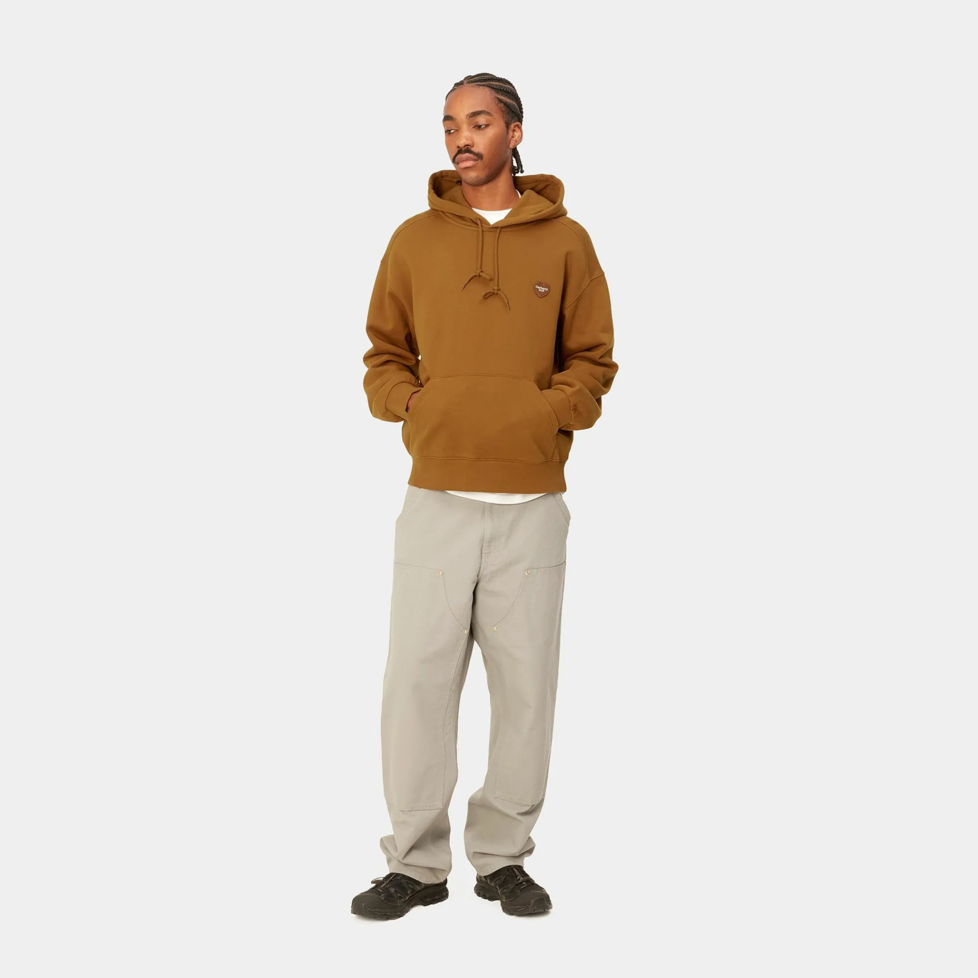 Carhartt WIP Sweats>Hooded Heart Patch Sweat