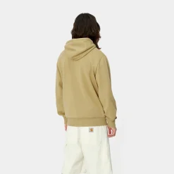 Carhartt WIP Sweats>Hooded Script Embroidery Sweat