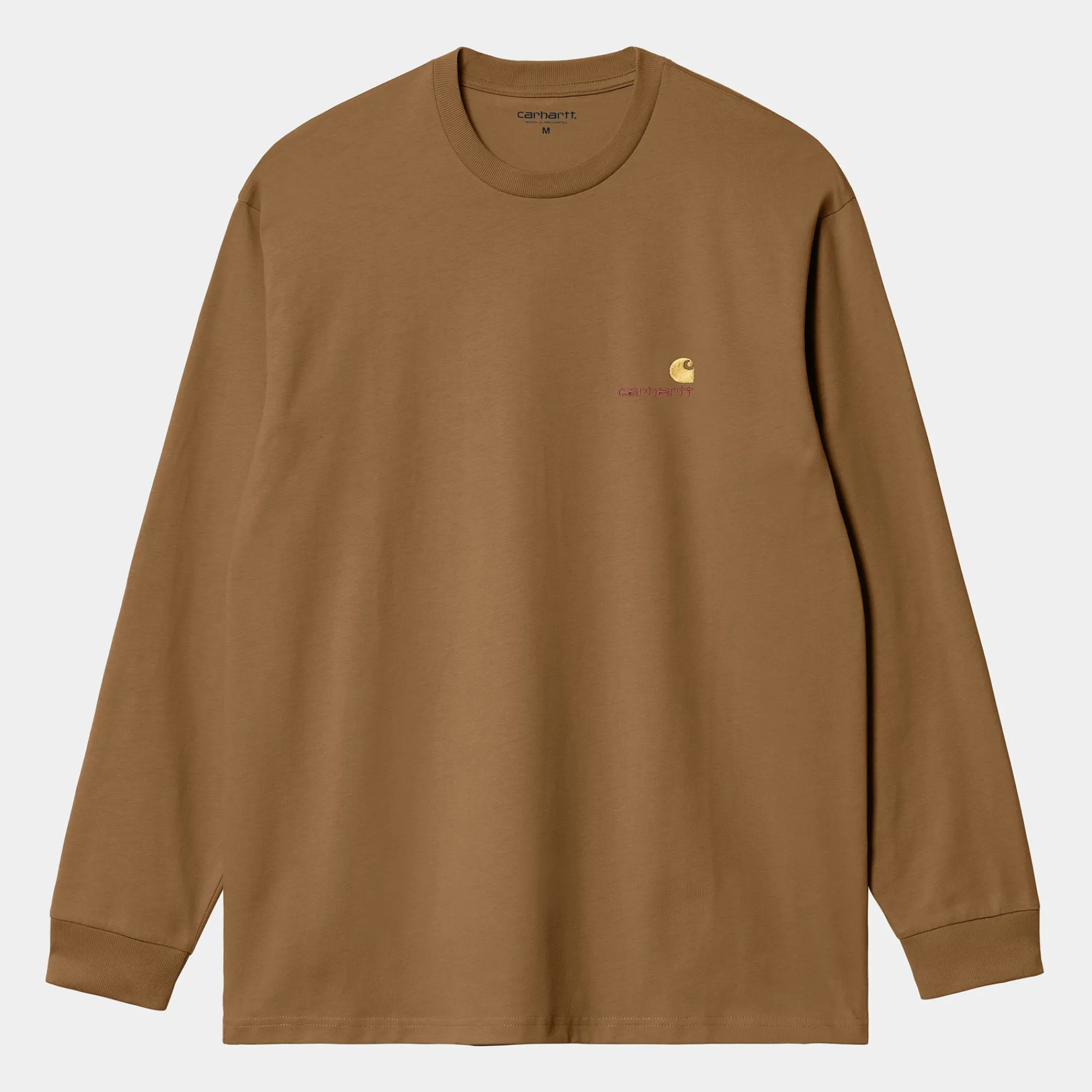 Carhartt WIP Core Products>L/S American Script T-Shirt