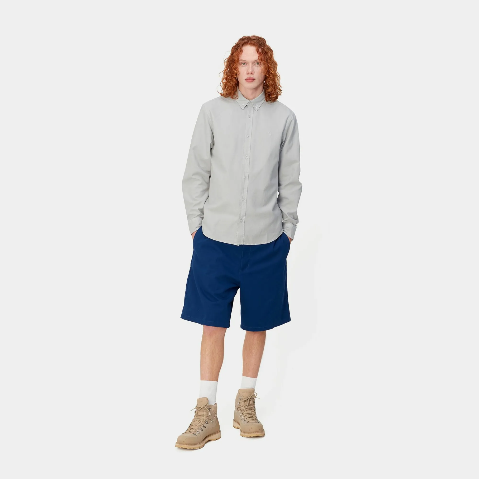 Carhartt WIP Shirts>L/S Bolton Shirt