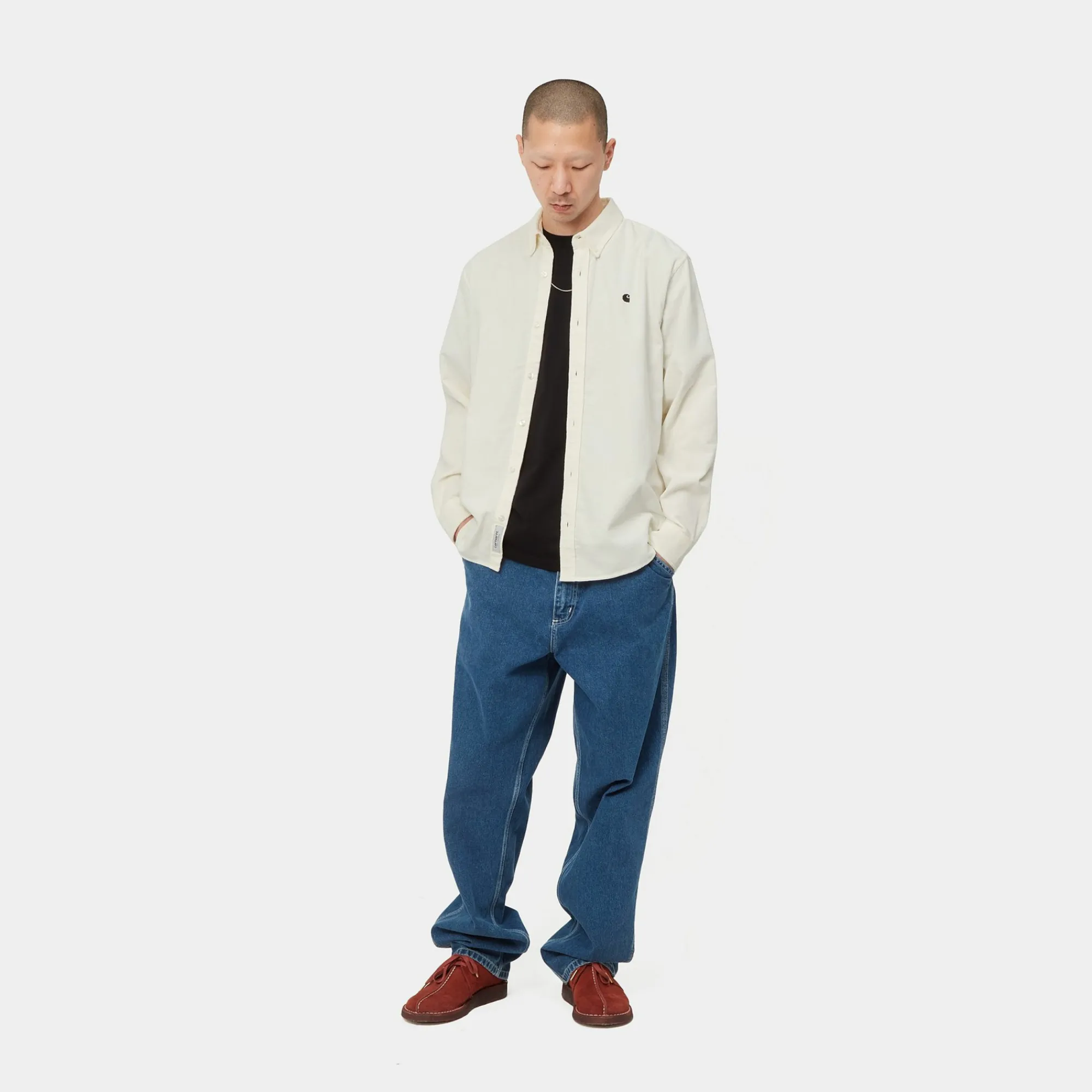 Carhartt WIP Shirts>L/S Madison Fine Cord Shirt