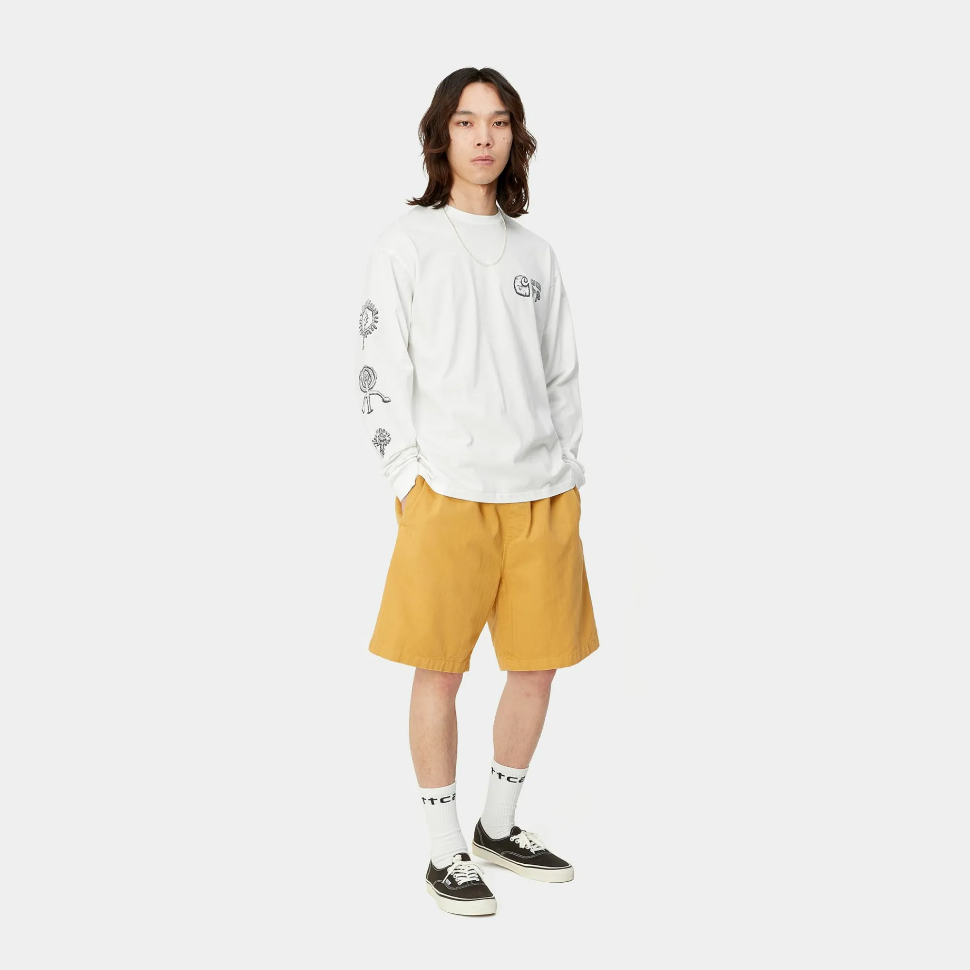 Carhartt WIP T-Shirts & Polos>L/S Mimetolith T-Shirt
