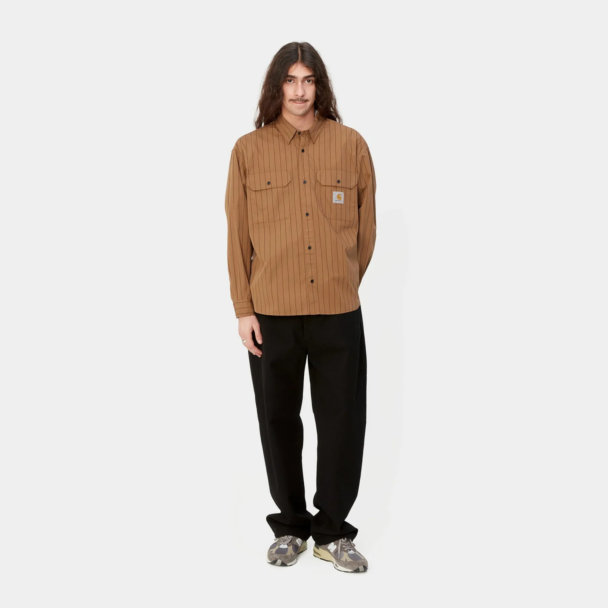 Carhartt WIP Shirts>L/S Orlean Shirt