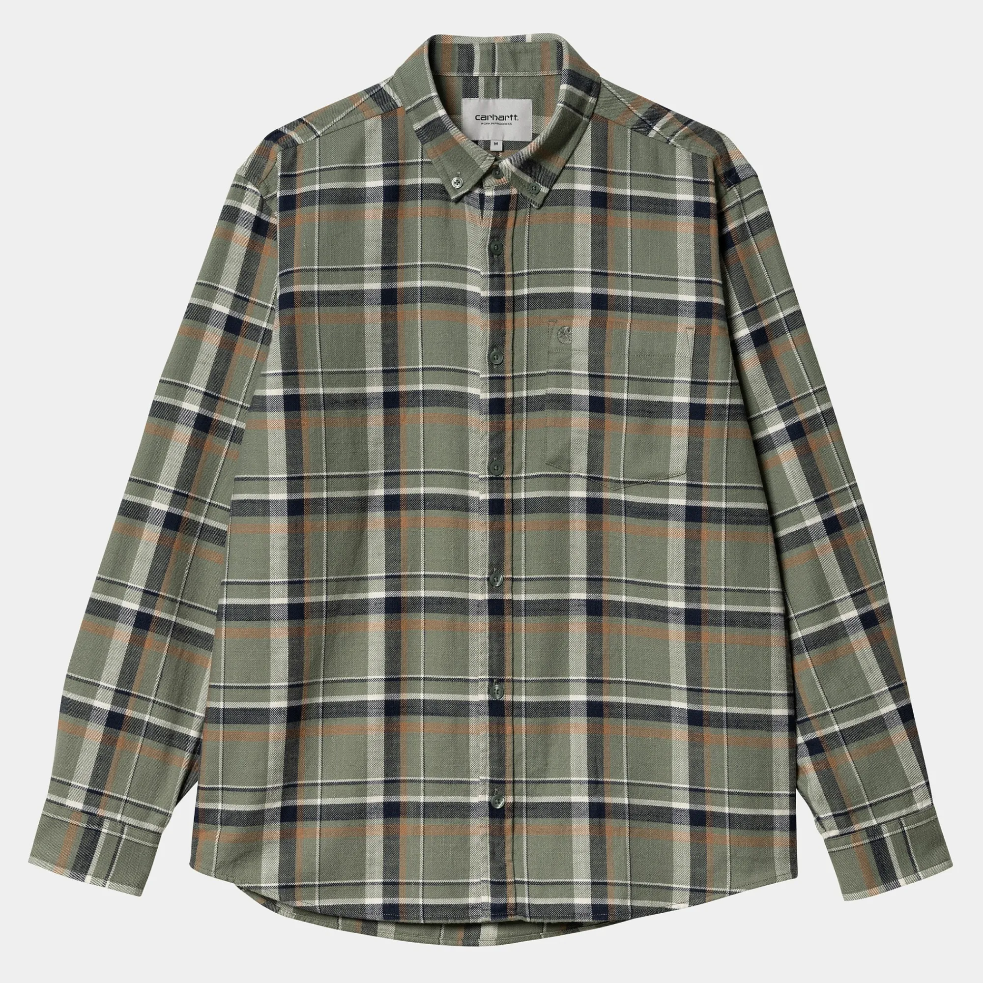 Carhartt WIP Shirts>L/S Swenson Shirt