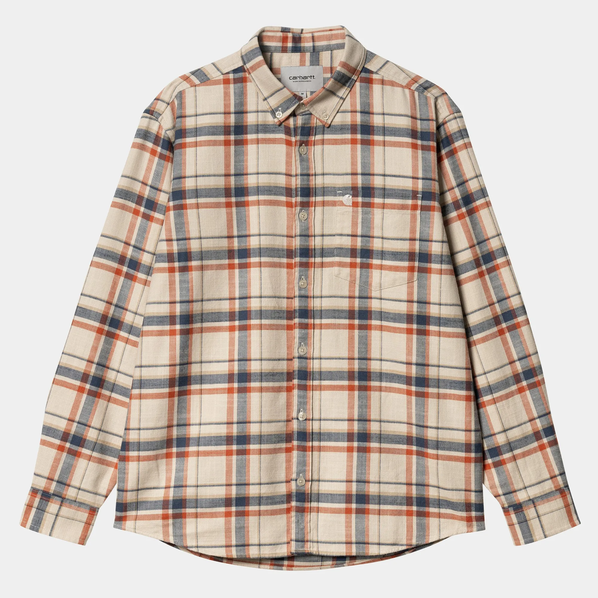 Carhartt WIP Shirts>L/S Swenson Shirt