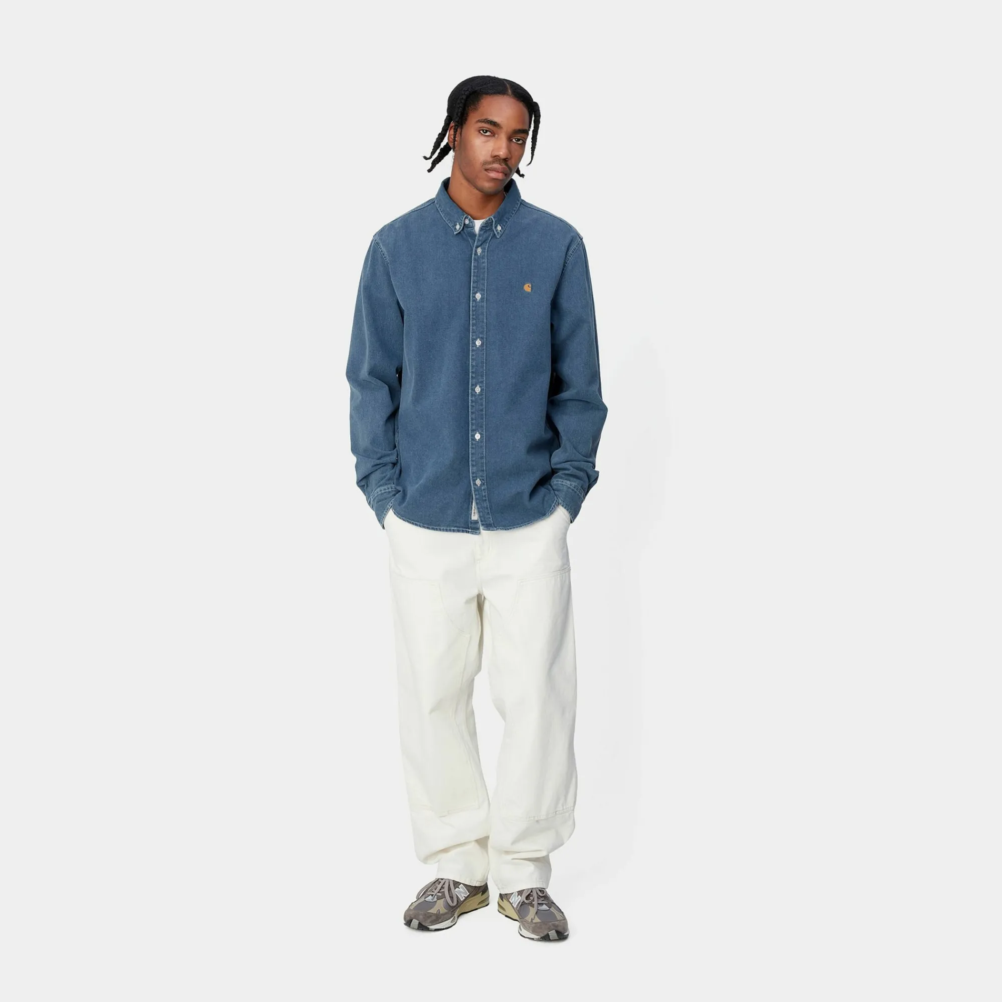 Carhartt WIP Shirts>L/S Weldon Shirt