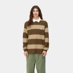 Carhartt WIP T-Shirts & Polos>L/S Wilt Rugby Shirt