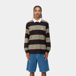 Carhartt WIP T-Shirts & Polos>L/S Wilt Rugby Shirt