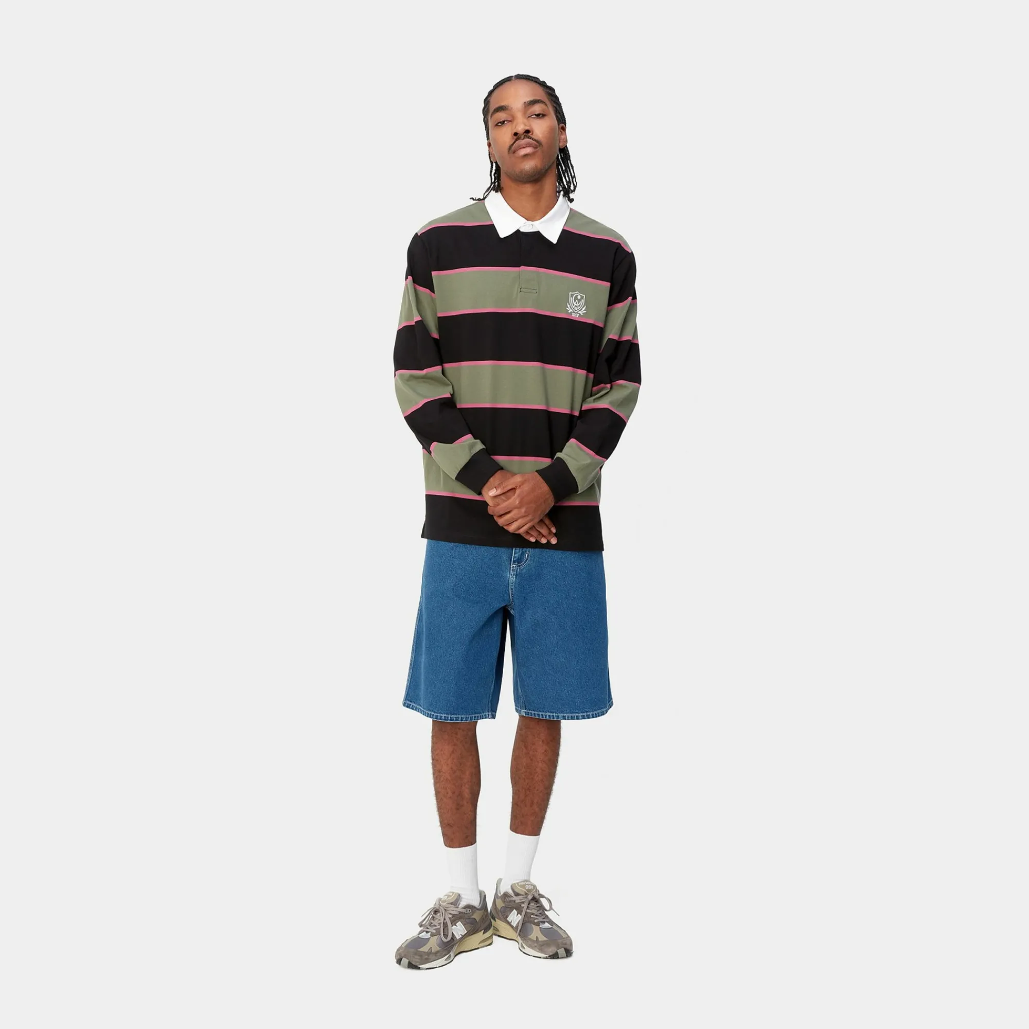 Carhartt WIP T-Shirts & Polos>L/S Wilt Rugby Shirt