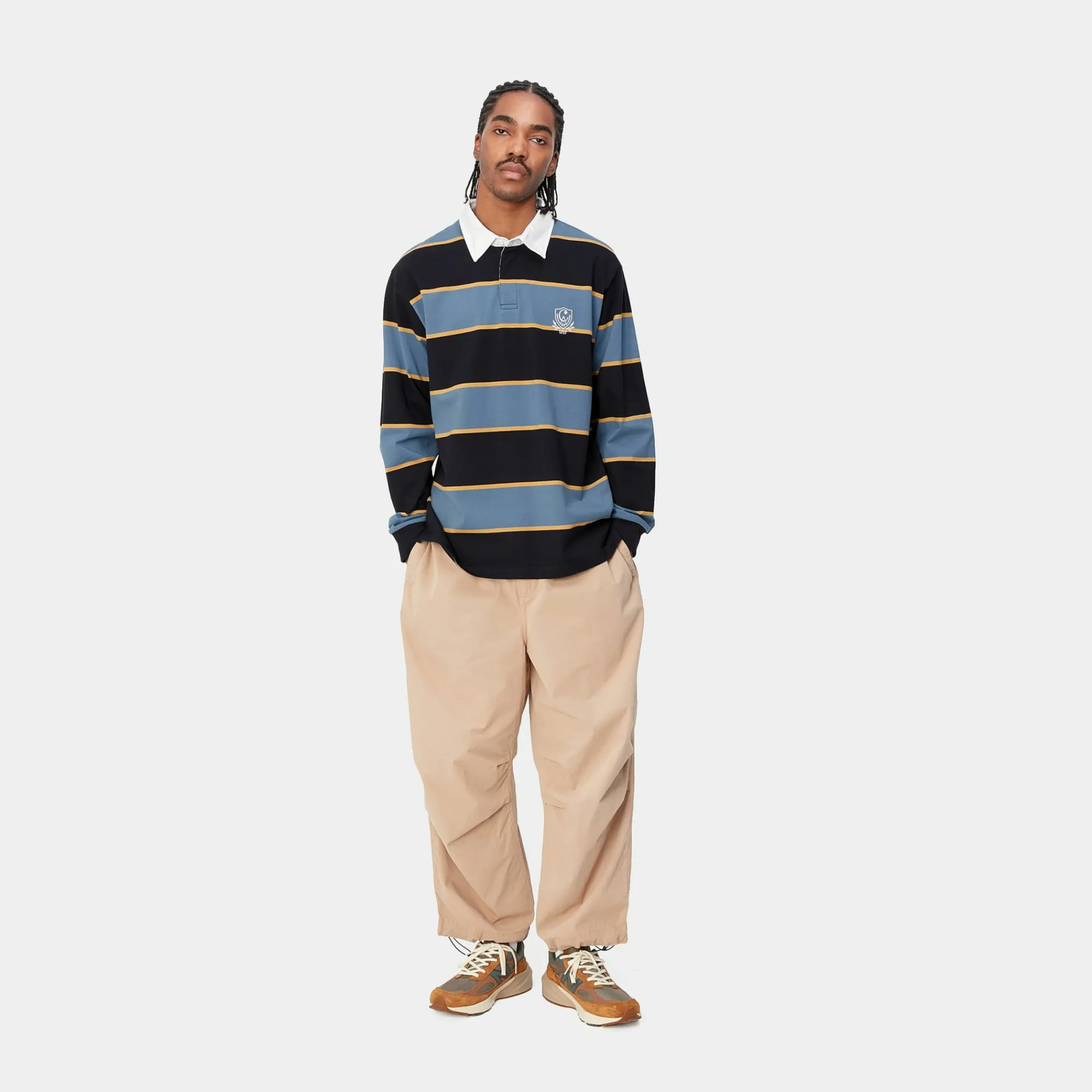 Carhartt WIP T-Shirts & Polos>L/S Wilt Rugby Shirt