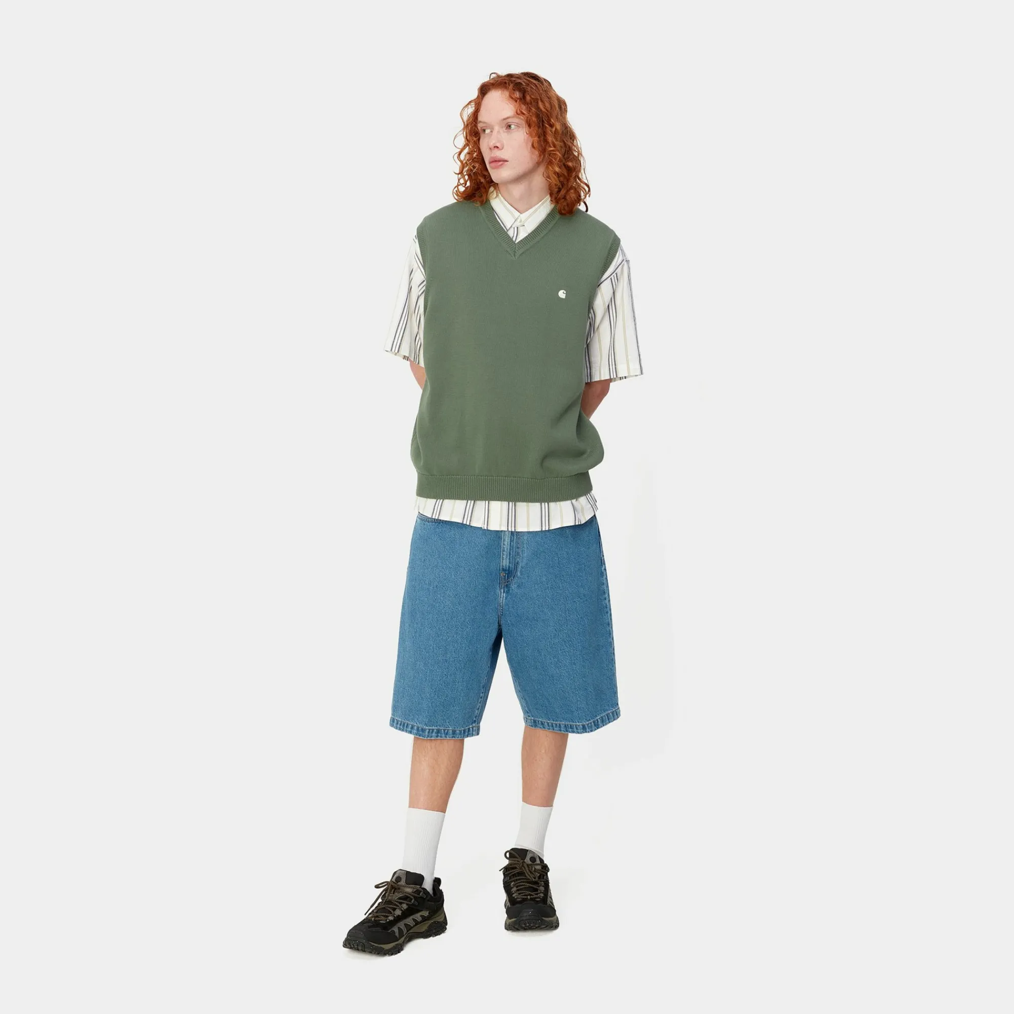 Carhartt WIP Knits>Madison Vest Sweater