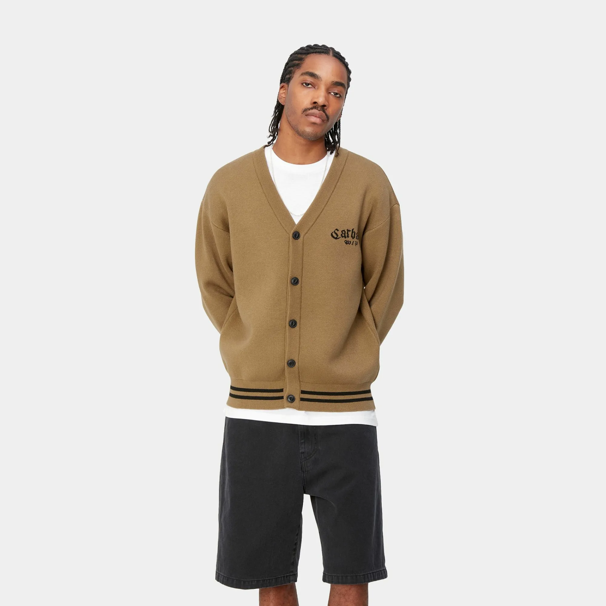 Carhartt WIP Knits>Onyx Cardigan