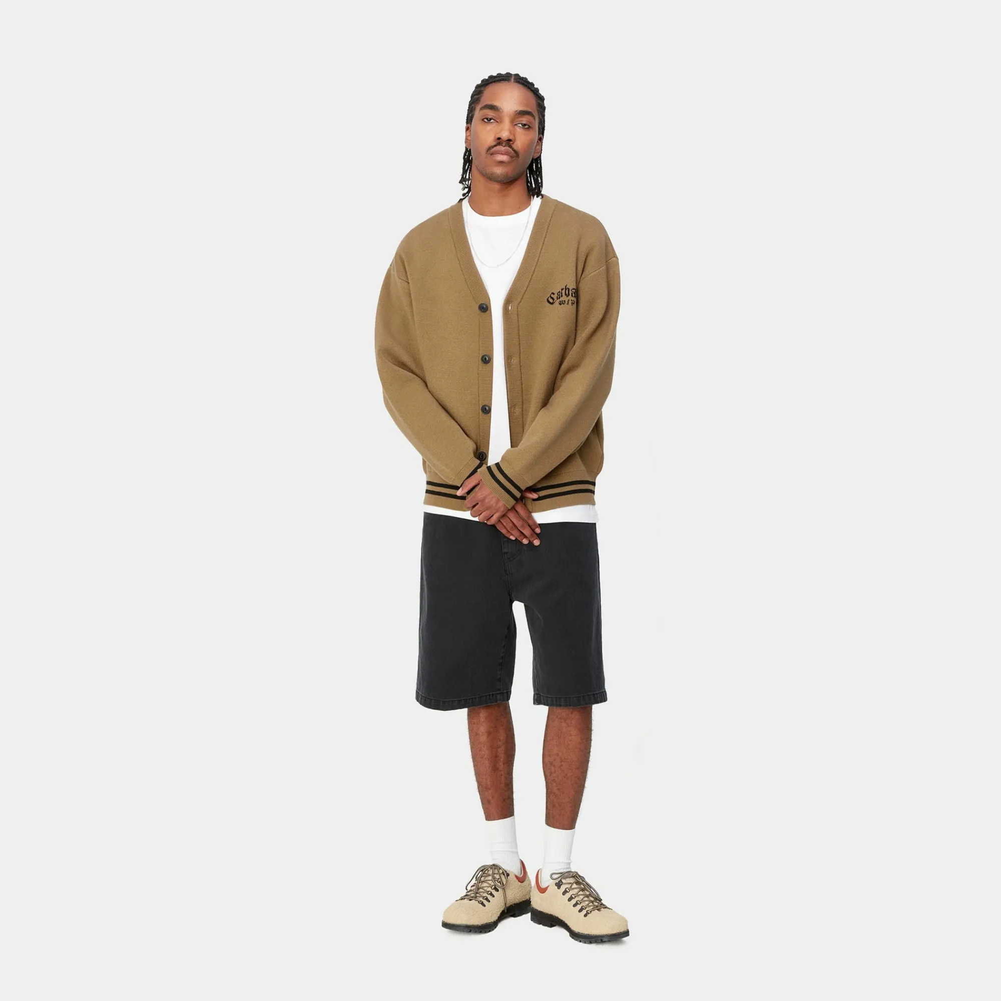 Carhartt WIP Knits>Onyx Cardigan