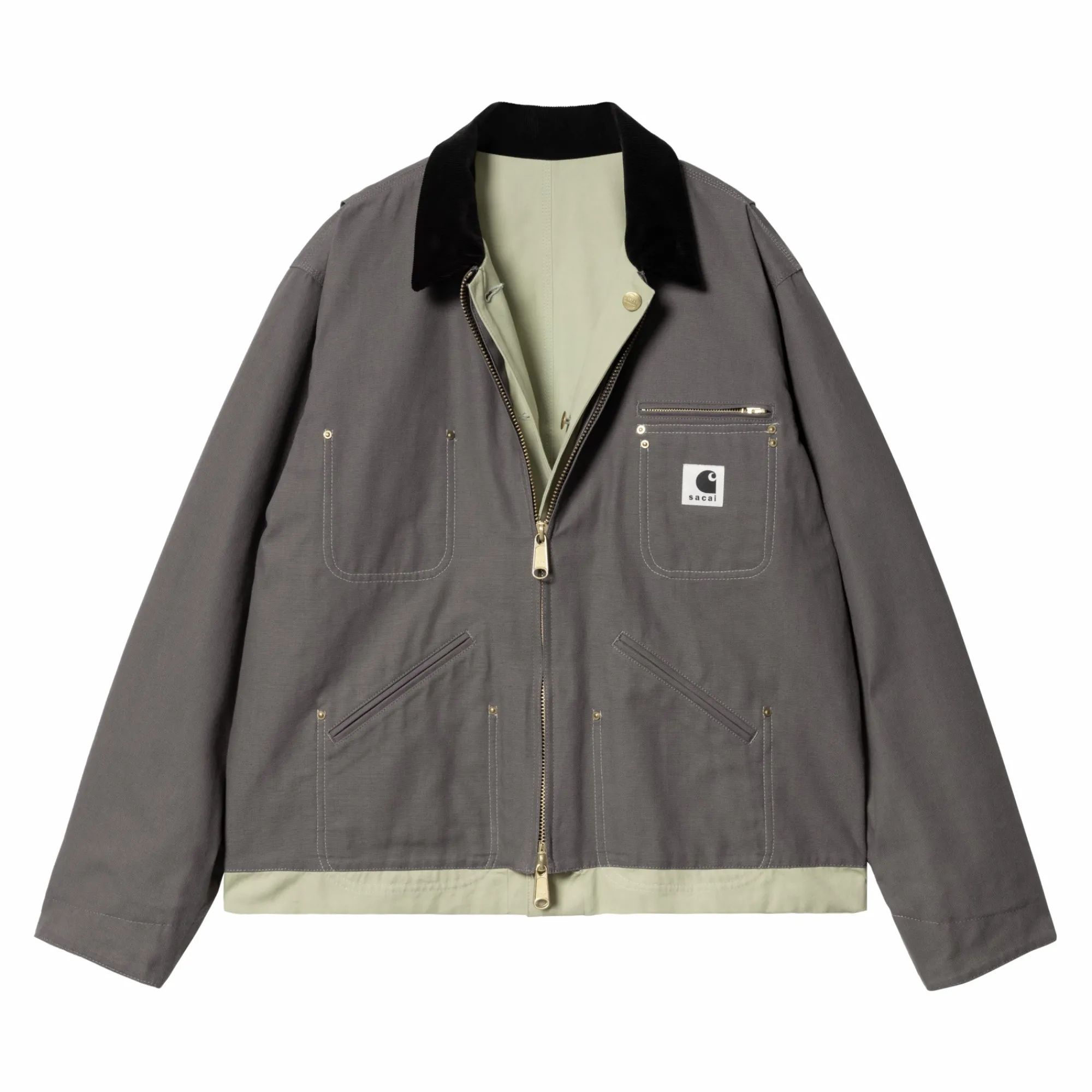 Carhartt WIP Collaborations>Sacai X Reversible Duck Jacket