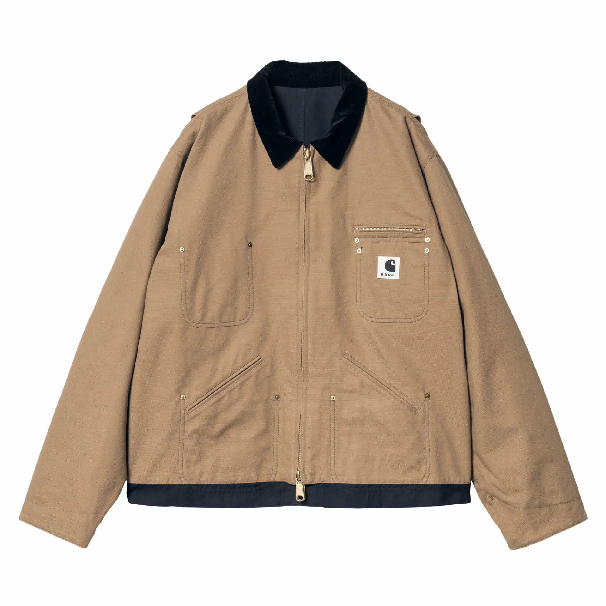 Carhartt WIP Collaborations>Sacai X Reversible Duck Jacket