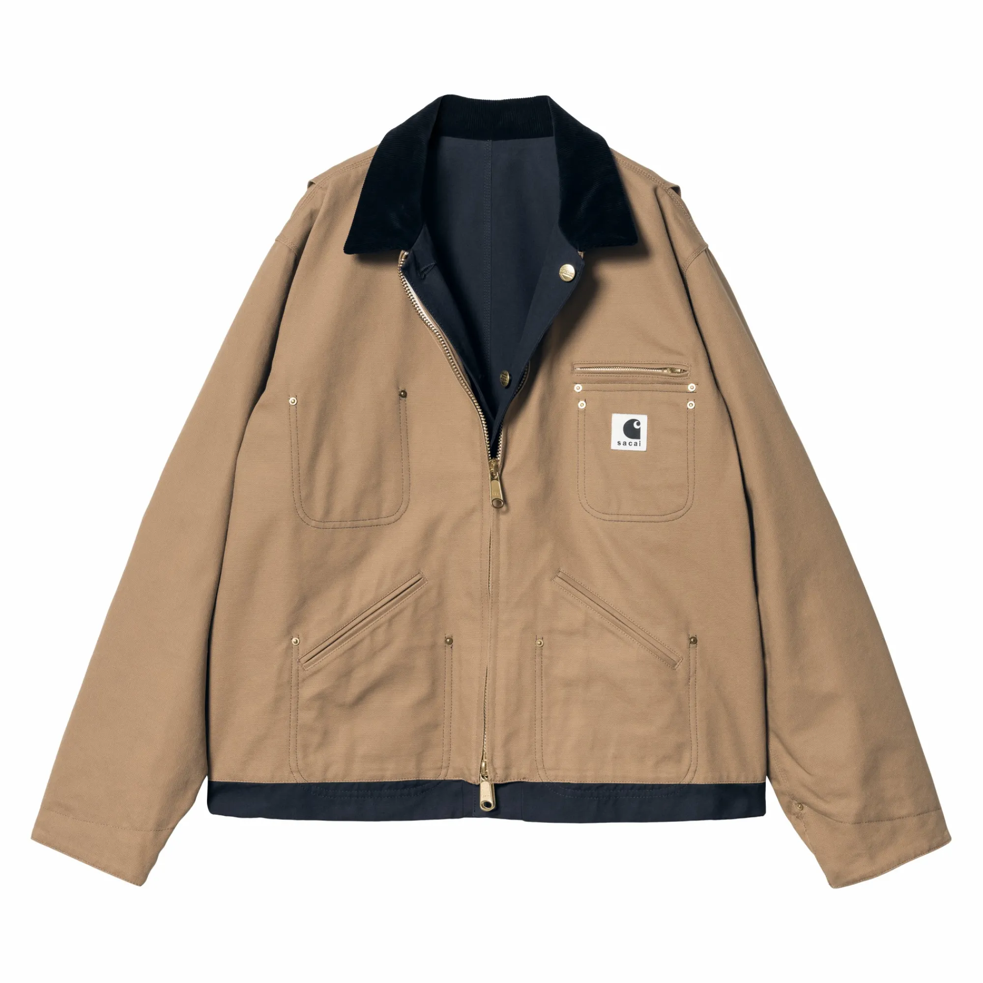 Carhartt WIP Collaborations>Sacai X Reversible Duck Jacket