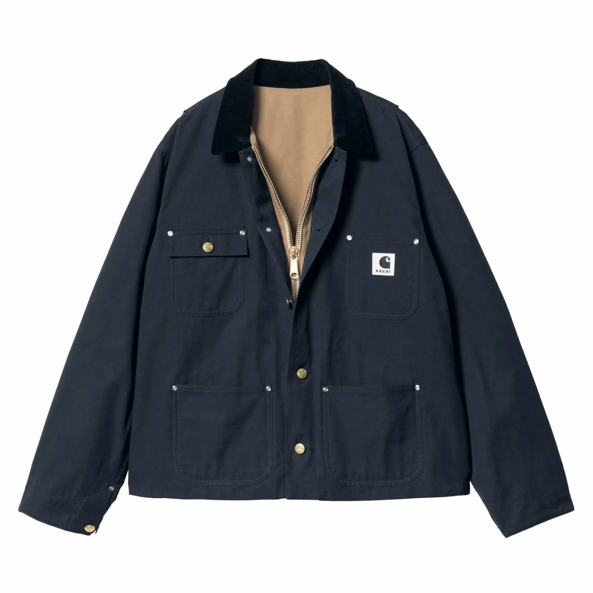Carhartt WIP Collaborations>Sacai X Reversible Duck Jacket