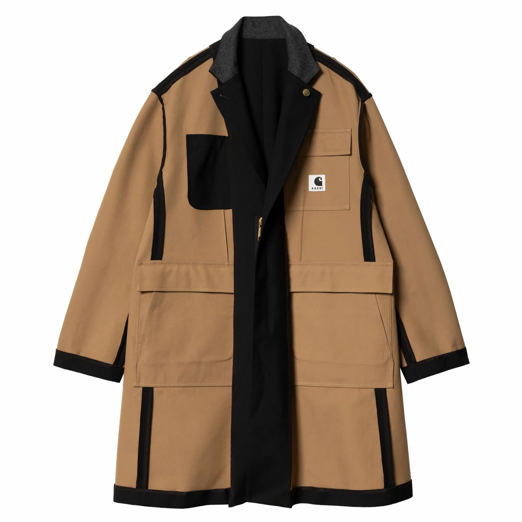 Carhartt WIP Collaborations>Sacai X Suiting Bonding Coat