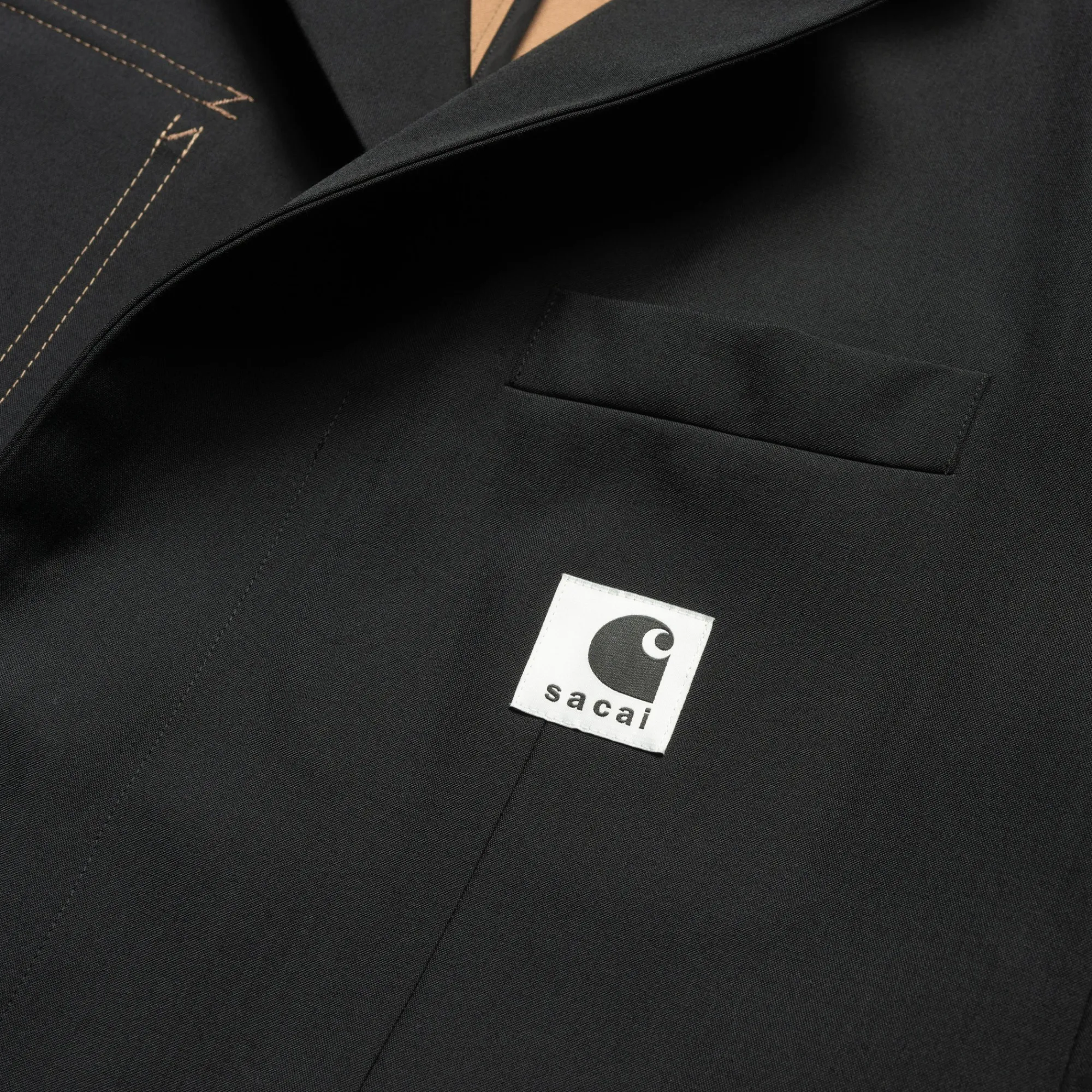 Carhartt WIP Collaborations>Sacai X Suiting Bonding Coat