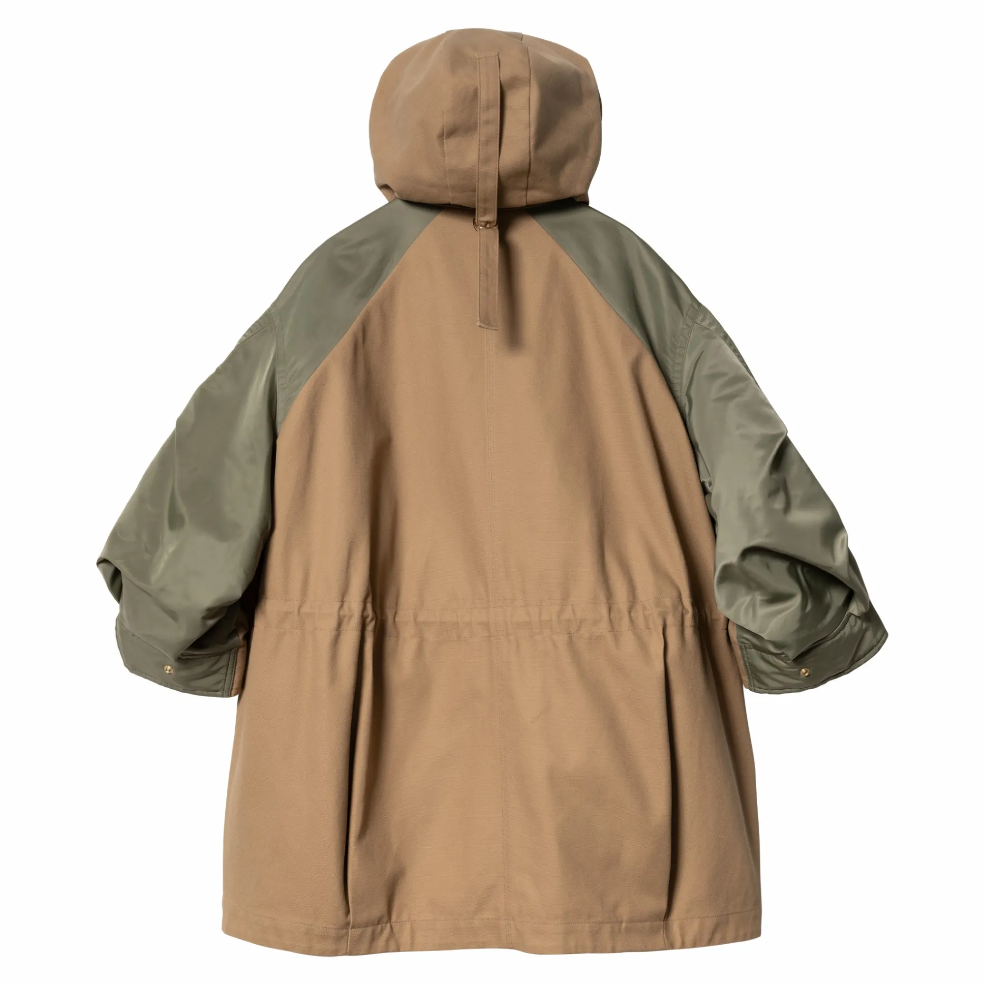 Carhartt WIP Collaborations>Sacai X W' Duck X Nylon Twill Coat