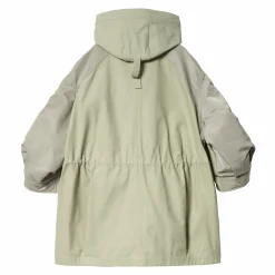 Carhartt WIP Collaborations>Sacai X W' Duck X Nylon Twill Coat