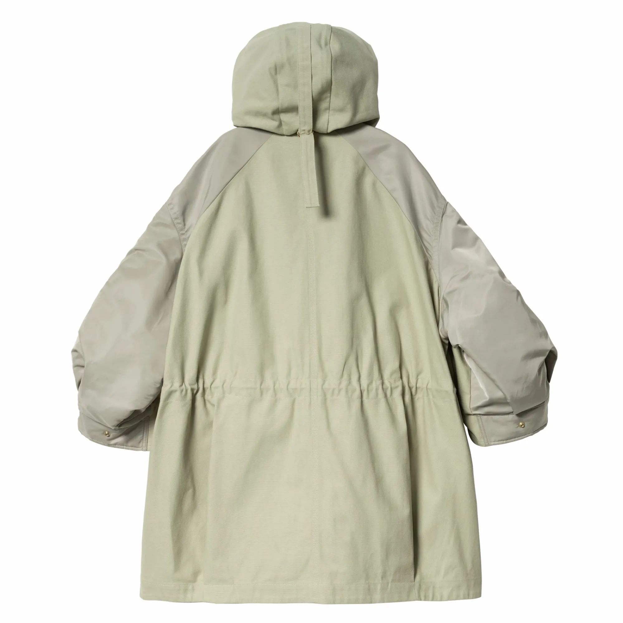Carhartt WIP Collaborations>Sacai X W' Duck X Nylon Twill Coat
