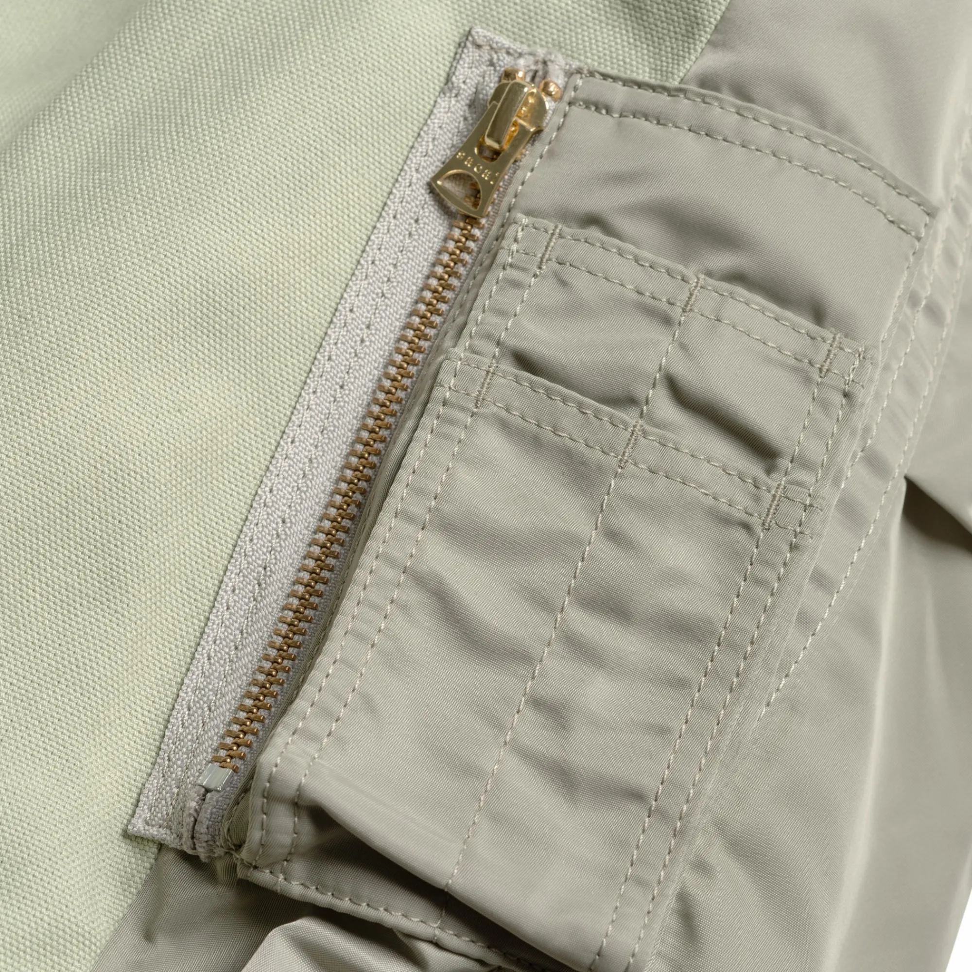 Carhartt WIP Collaborations>Sacai X W' Duck X Nylon Twill Coat