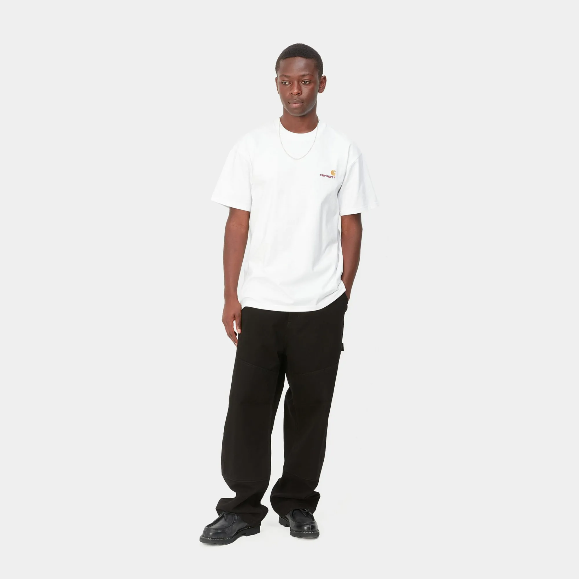 Carhartt WIP Core Products>S/S American Script T-Shirt