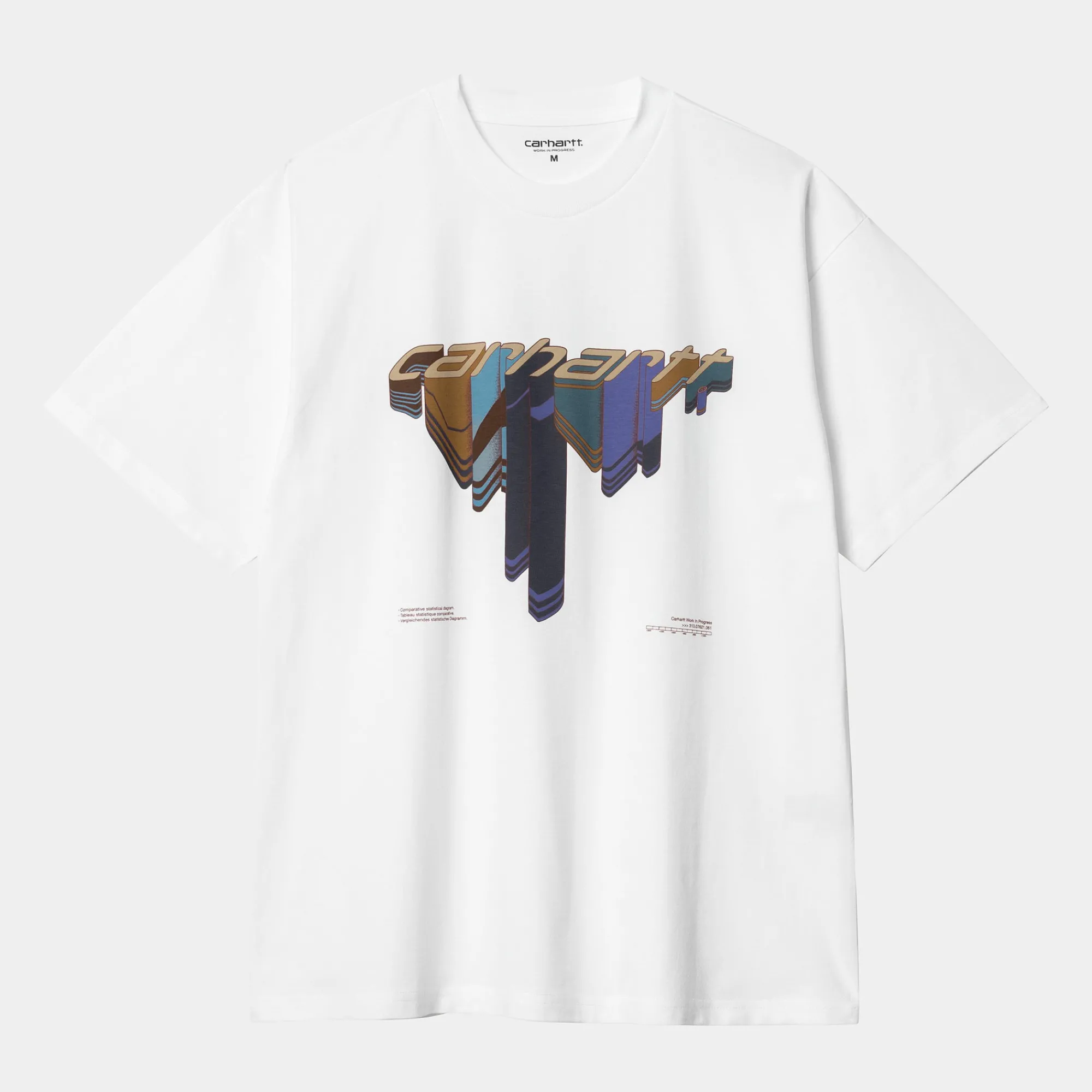 Carhartt WIP T-Shirts & Polos>S/S Diagram Script T-Shirt