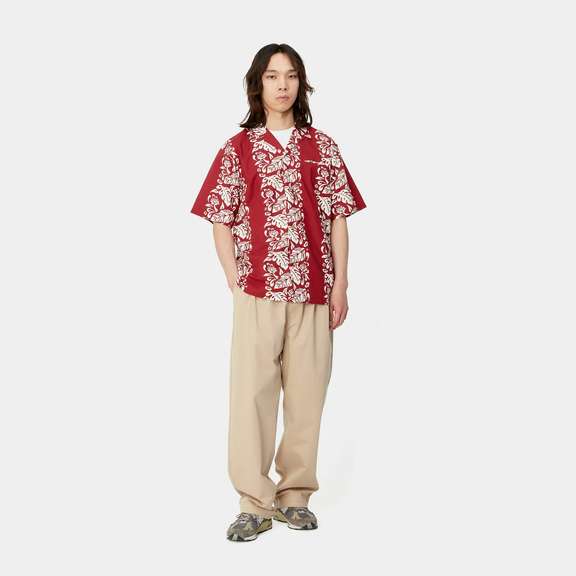 Carhartt WIP Shirts>S/S Floral Shirt