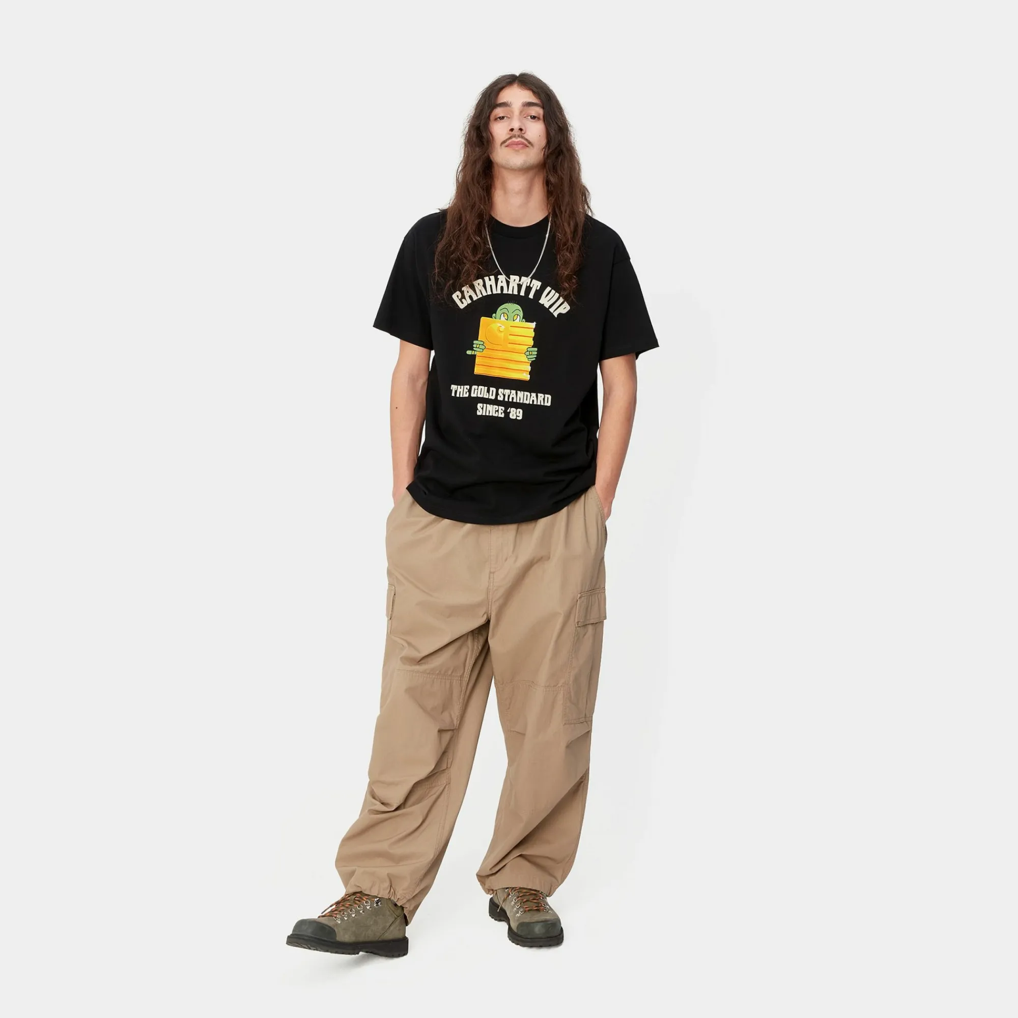 Carhartt WIP T-Shirts & Polos>S/S Gold Standard T-Shirt