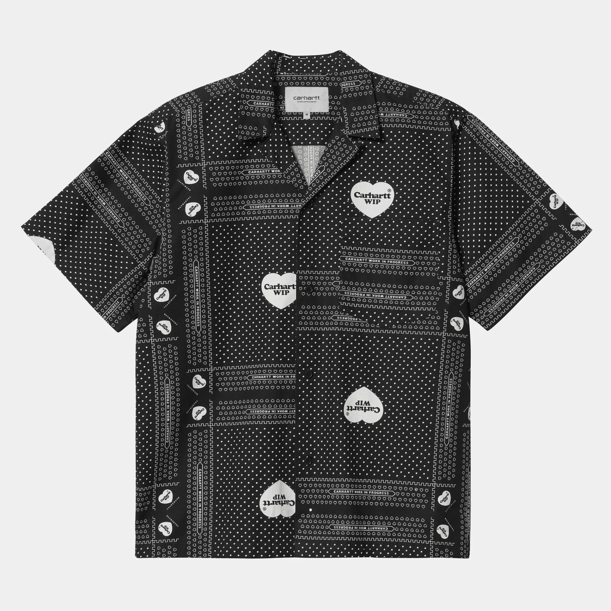 Carhartt WIP Shirts>S/S Heart Bandana Shirt