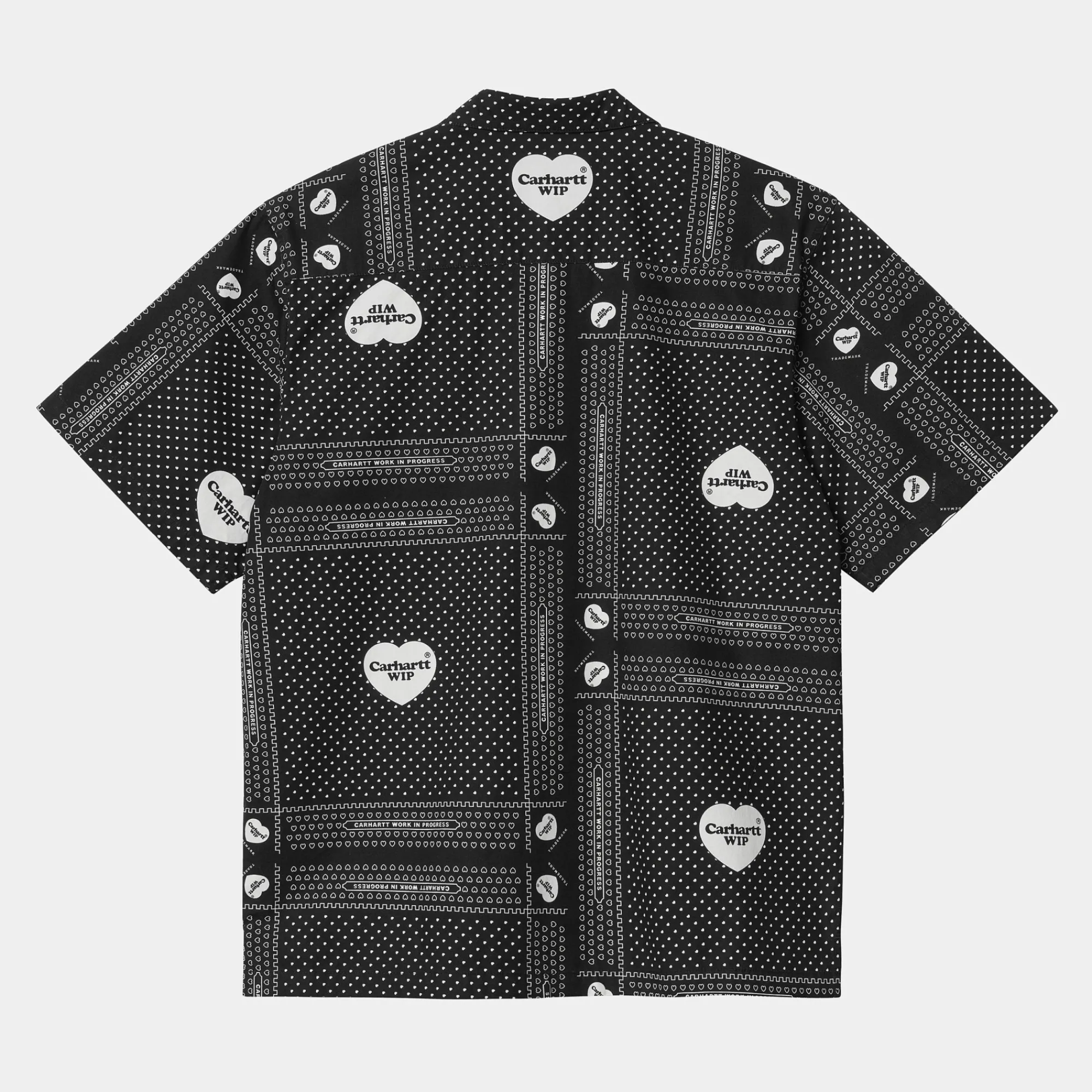 Carhartt WIP Shirts>S/S Heart Bandana Shirt