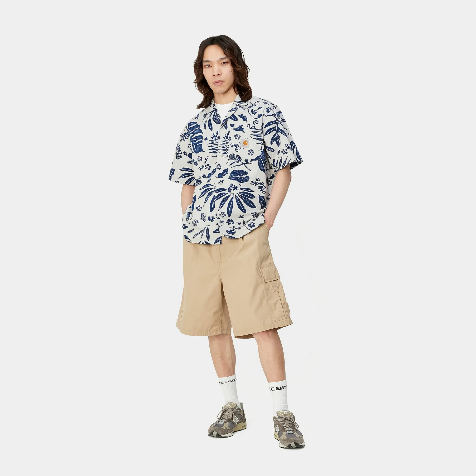 Carhartt WIP Shirts>S/S Woodblock Shirt
