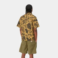 Carhartt WIP Shirts>S/S Woodblock Shirt