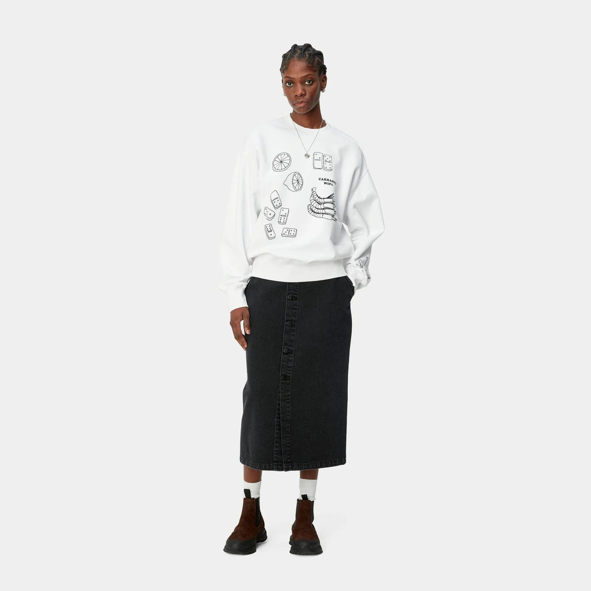 Carhartt WIP Denim>W' Colby Skirt