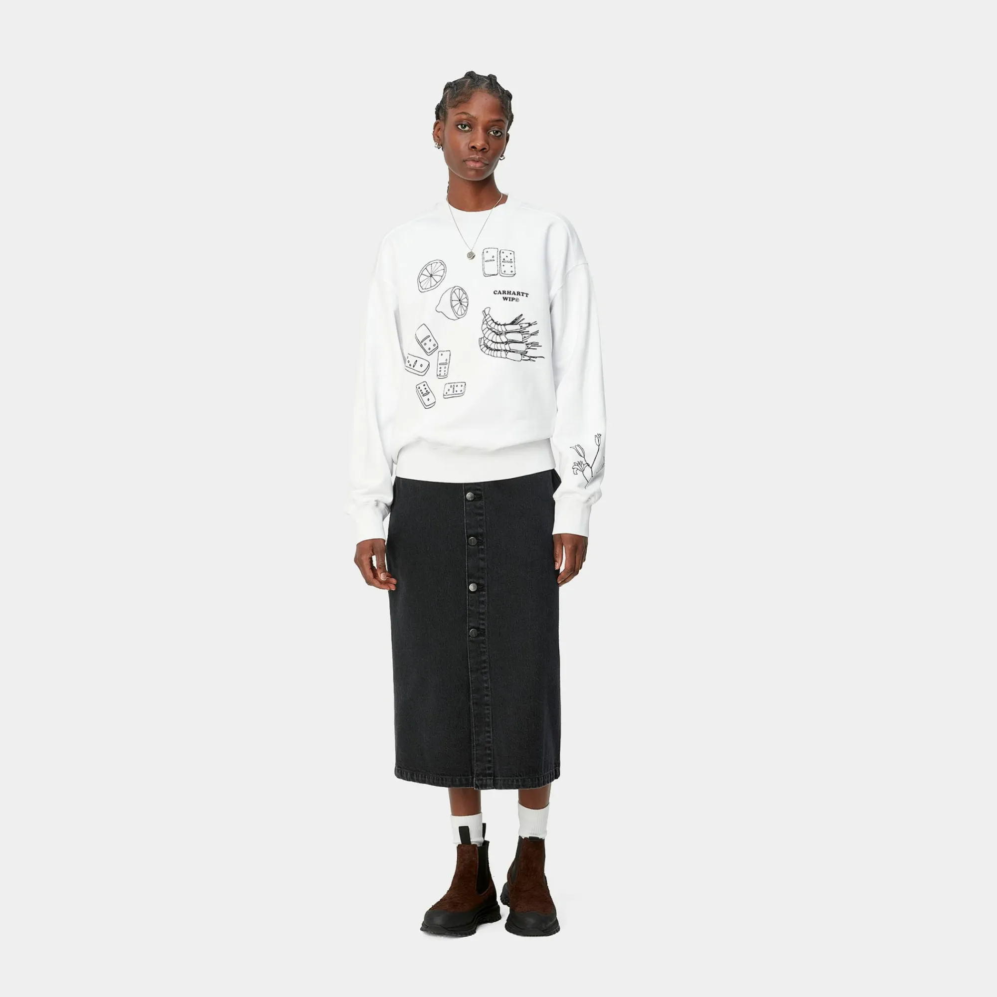 Carhartt WIP Sweats>W' Isis Maria Lunch Sweat
