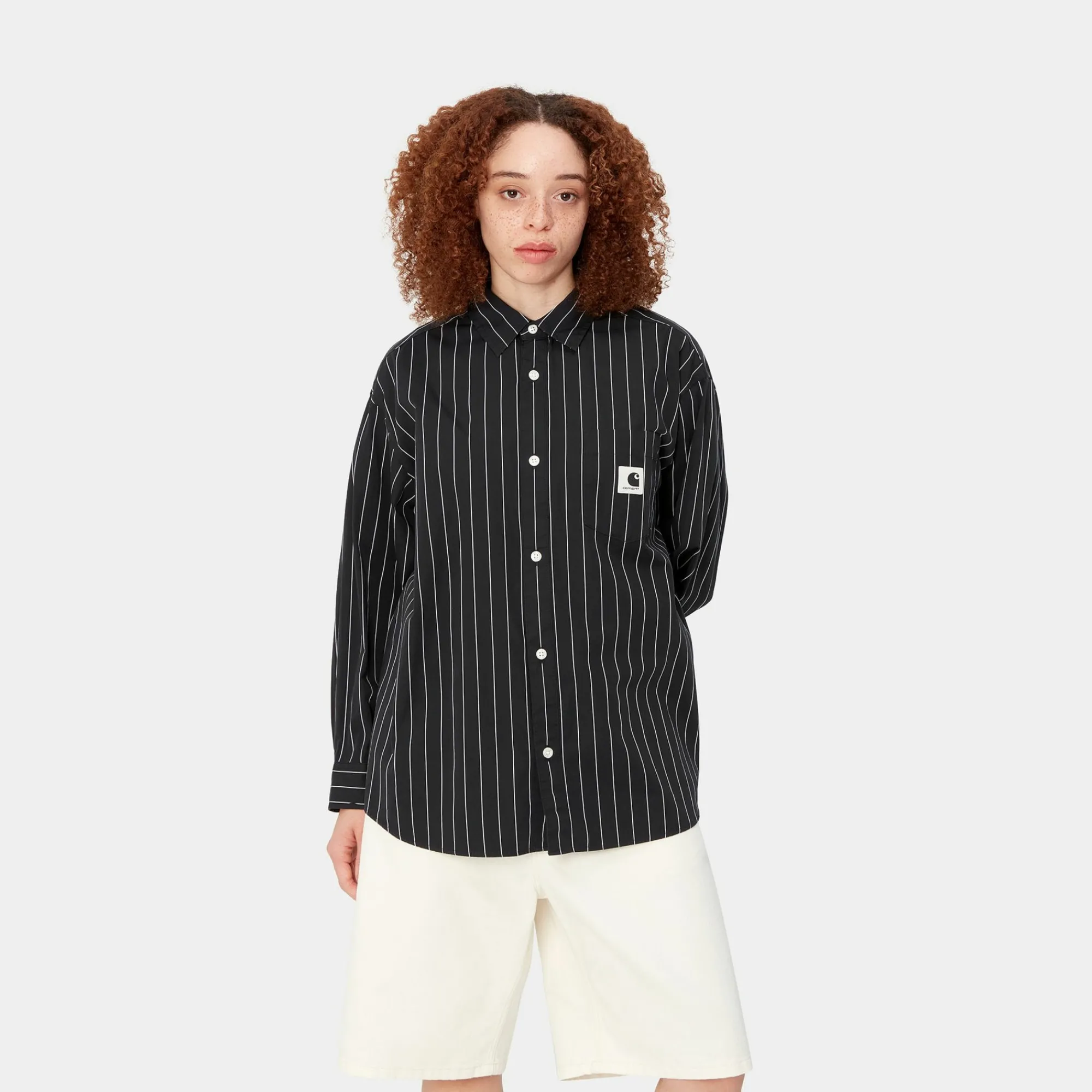 Carhartt WIP Shirts>W' L/S Orlean Shirt