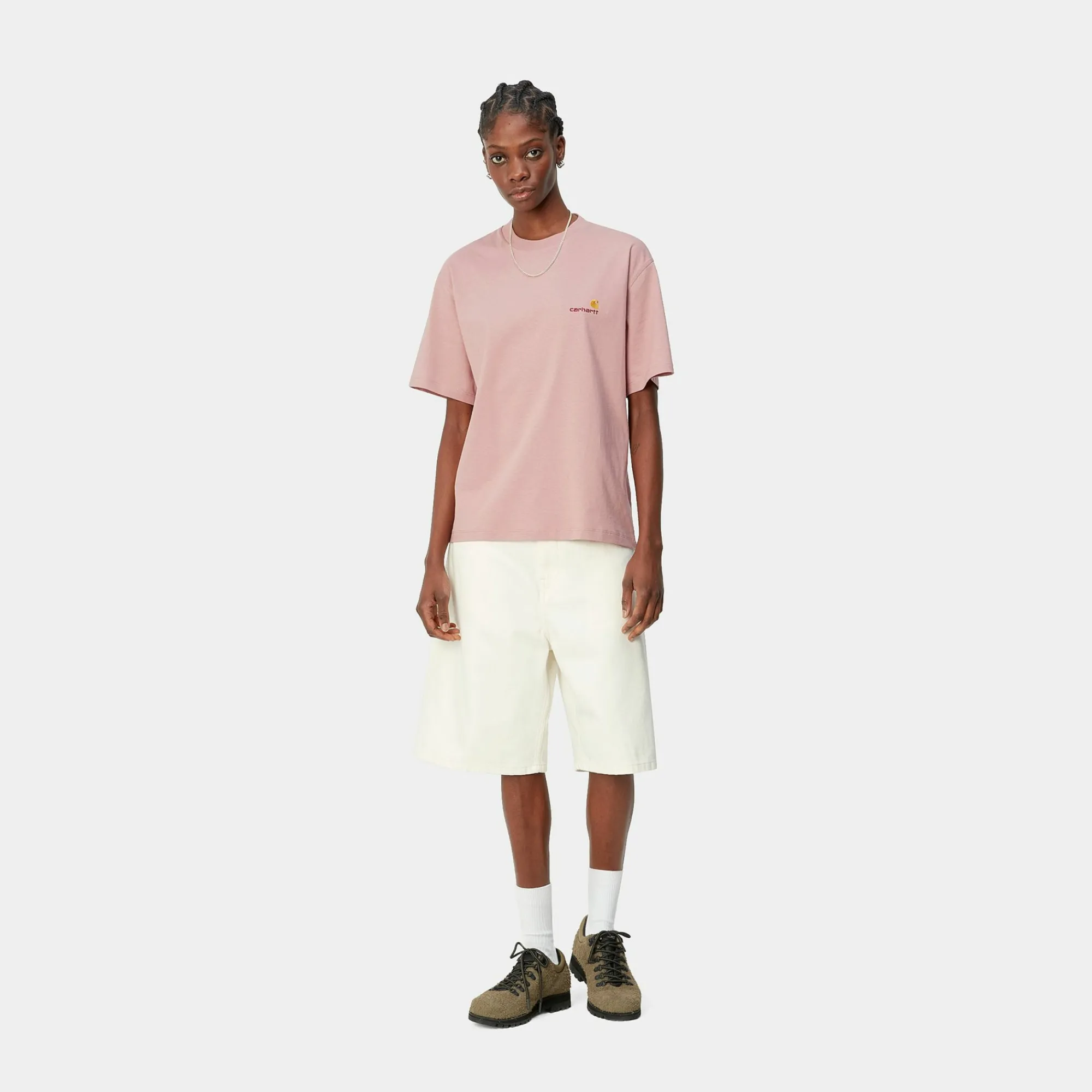 Carhartt WIP T-Shirts>W' S/S American Script T-Shirt