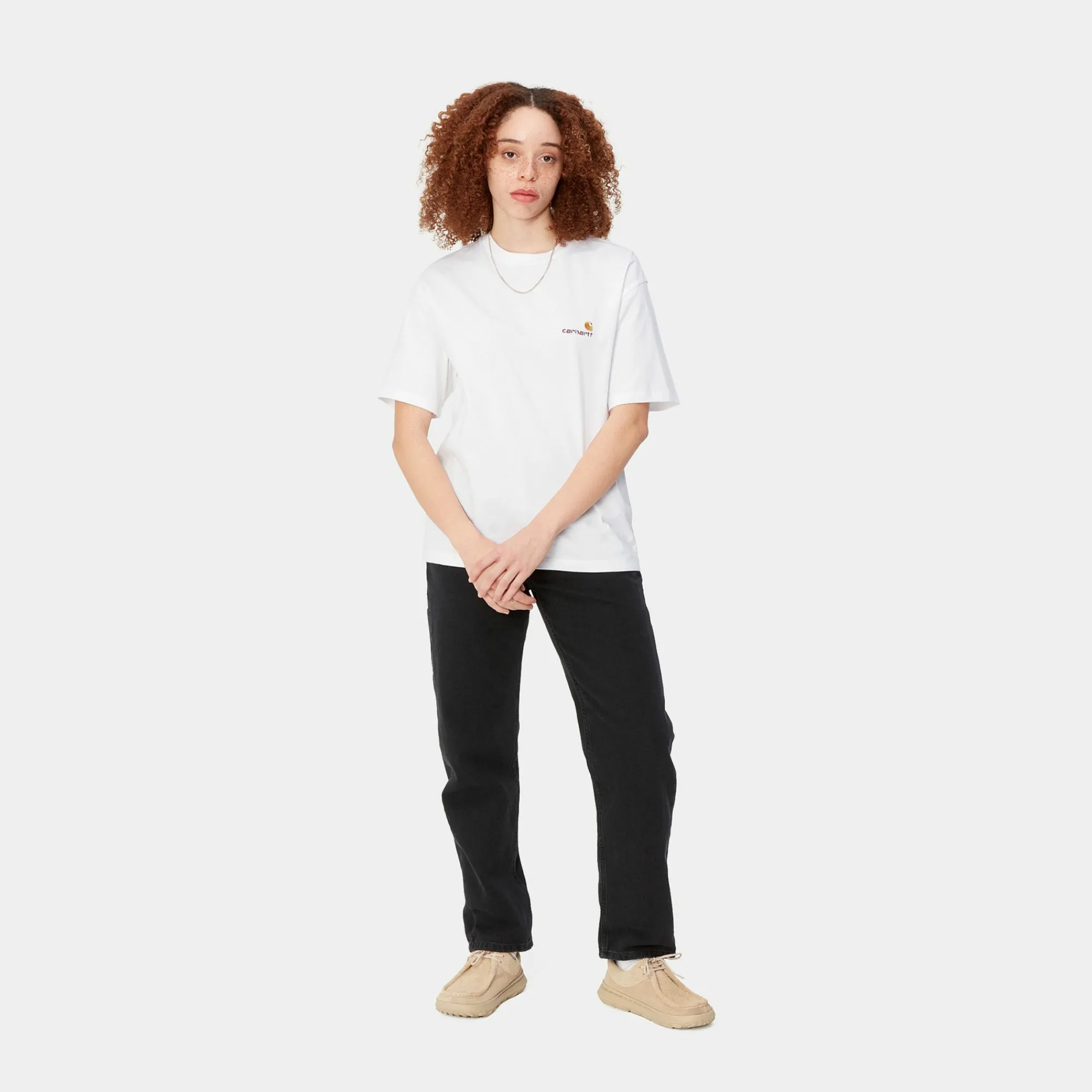 Carhartt WIP Featured>W' S/S American Script T-Shirt