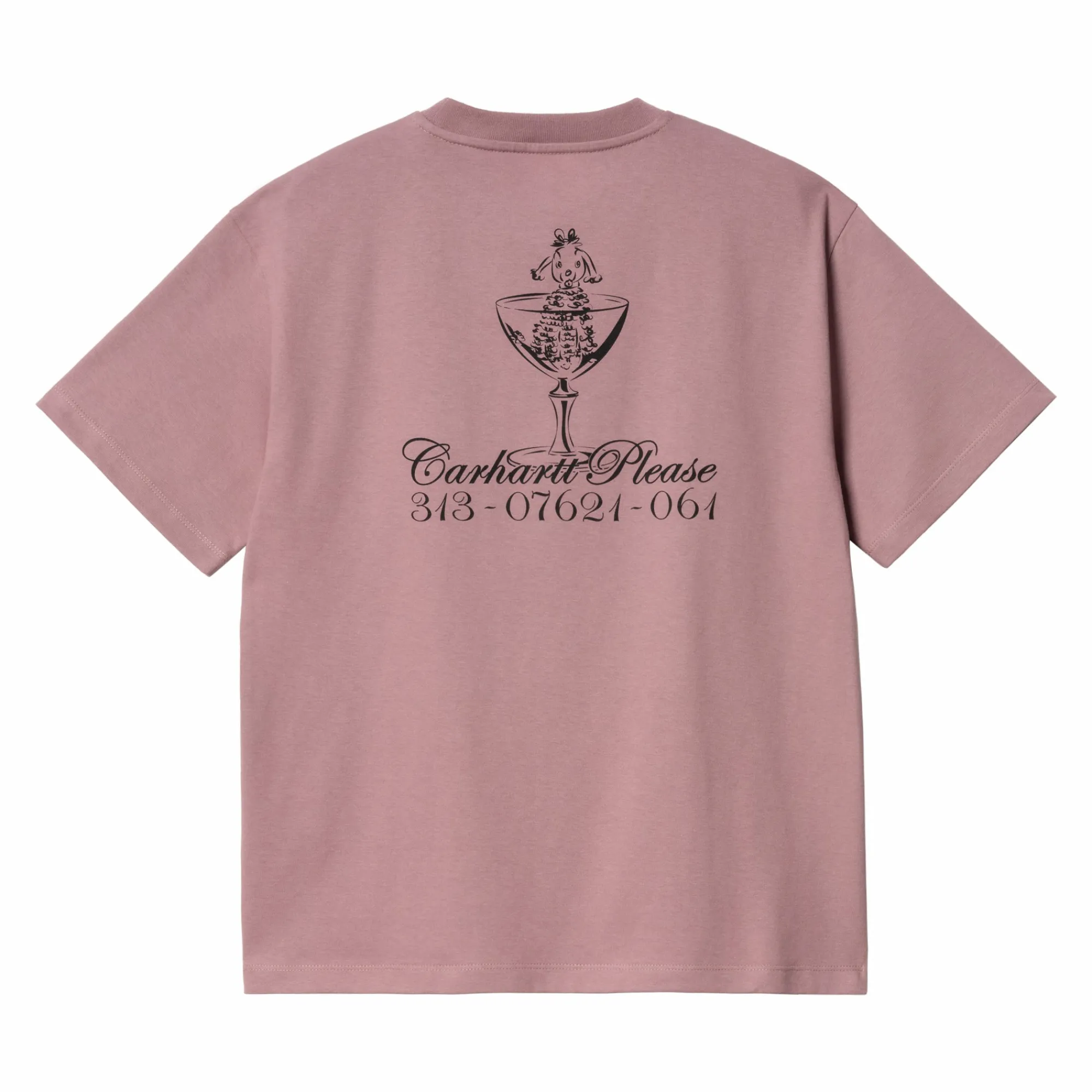 Carhartt WIP T-Shirts>W' S/S Carhartt Please T-Shirt