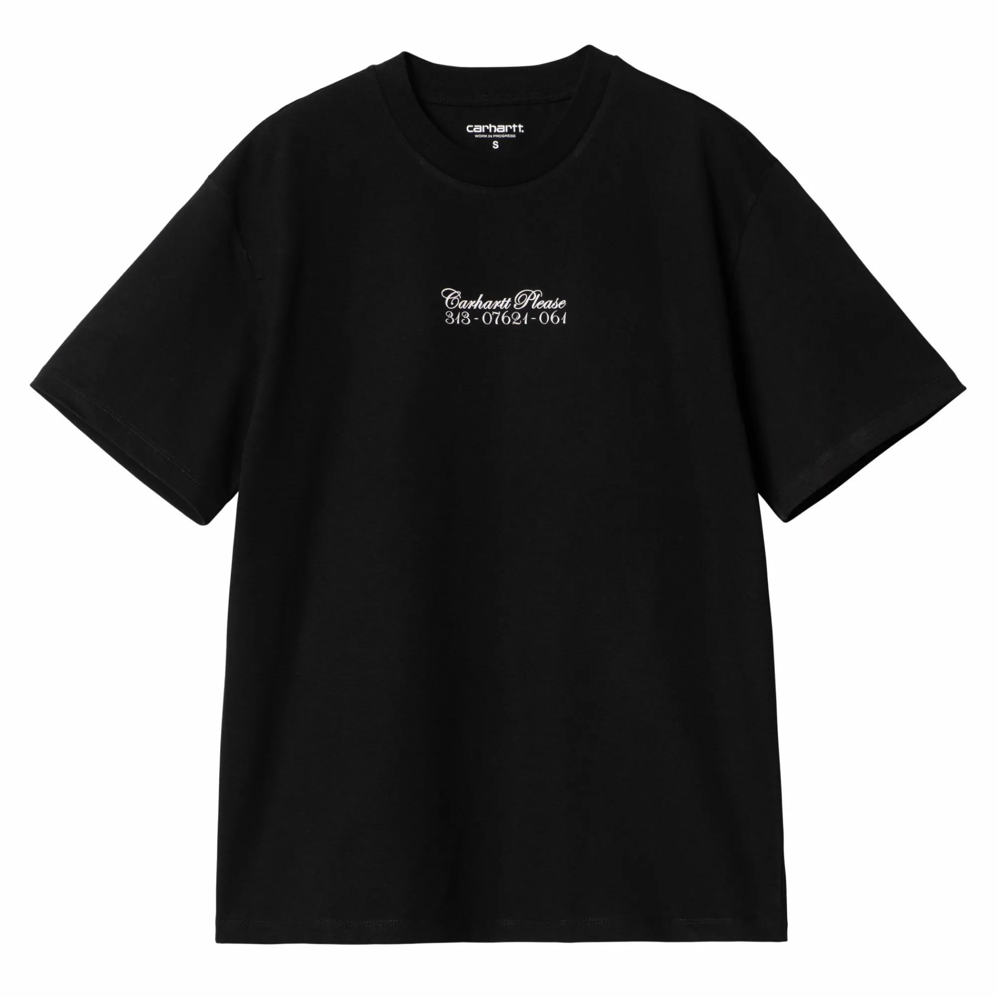Carhartt WIP T-Shirts>W' S/S Carhartt Please T-Shirt